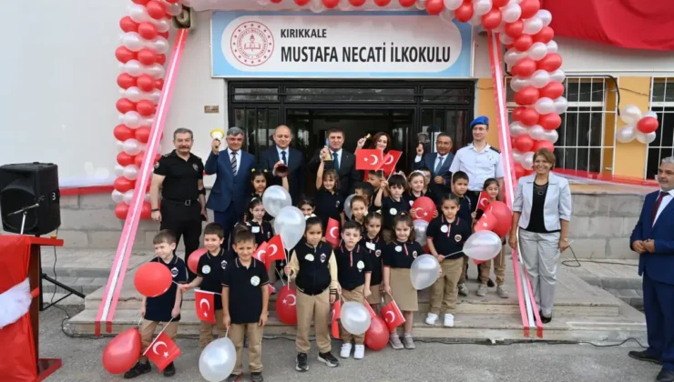 Kırıkkale’de ilk ders zili coşkuyla çaldı